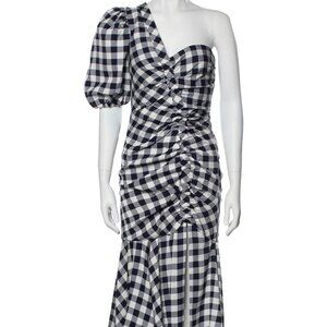 JONATHAN SIMKHAI Printed Midi Length Dress